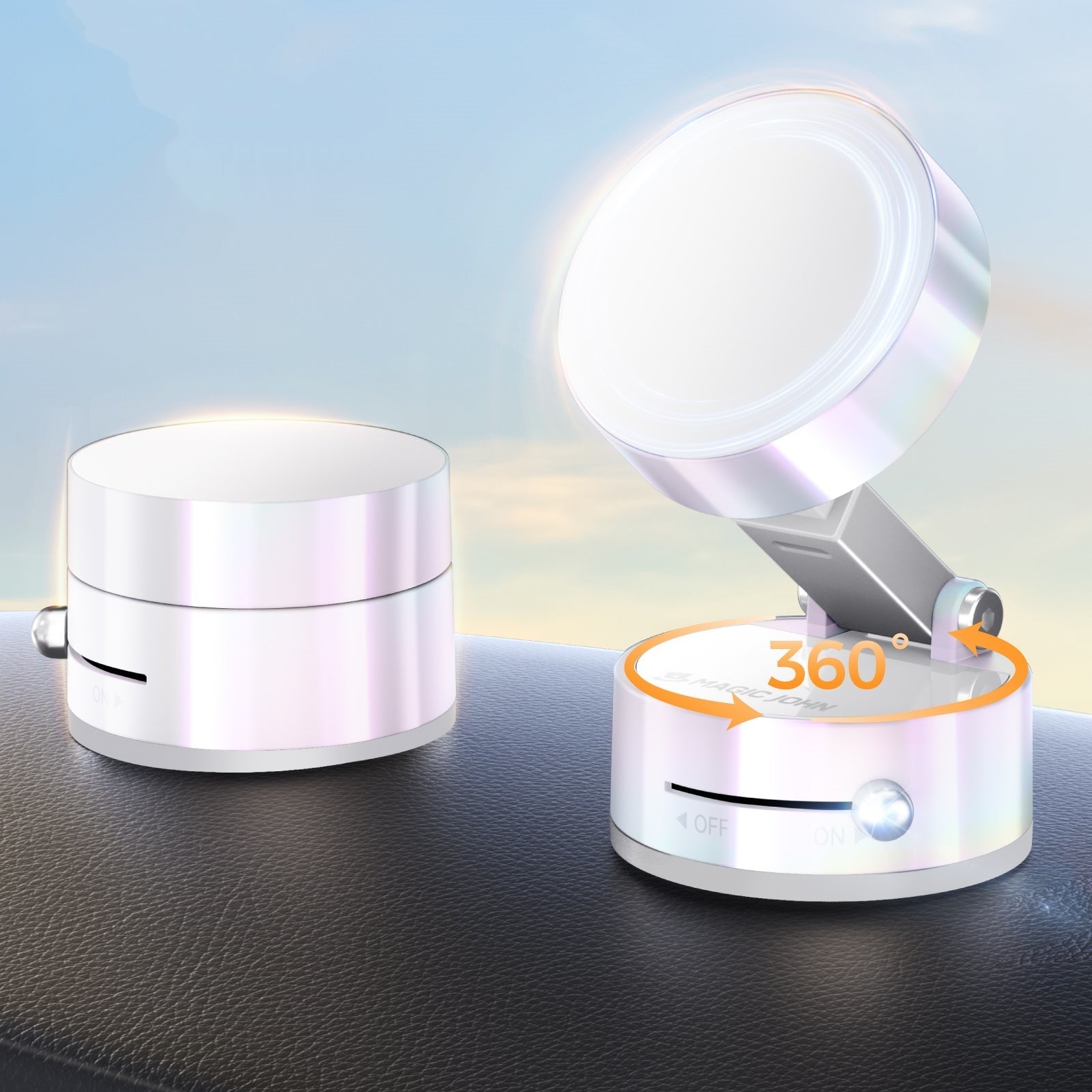 Upgraded Magnetic Phone Holder with 360° Rotation