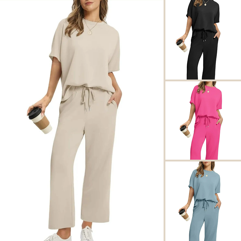 ⏳Time-limited Special⏰Women's Soft Casual Top and Pants Set